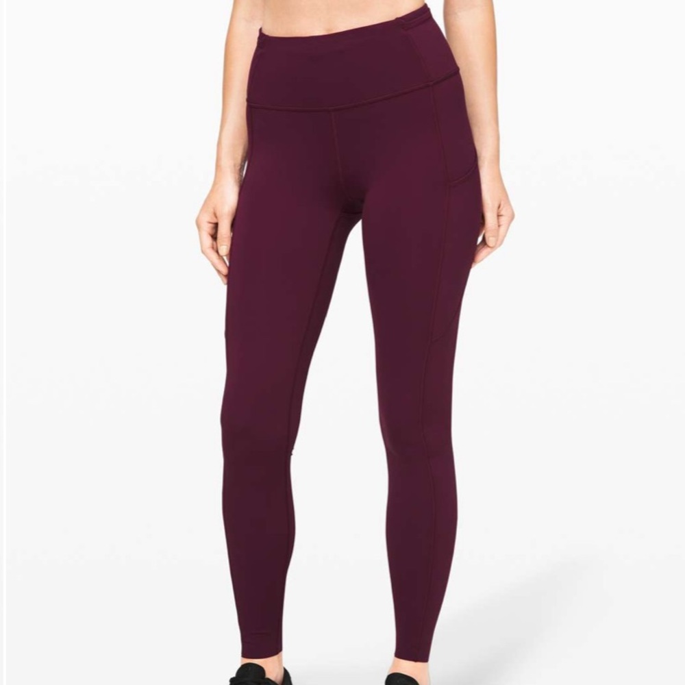 Lululemon Marvel Fast and Free Leggings